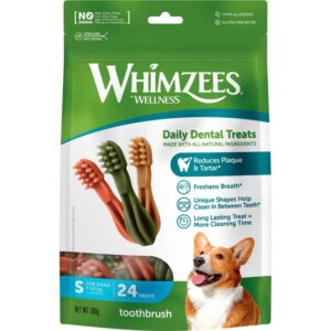 Whimzees Tannbørste Small 24-pack