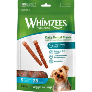 Whimzees Veggie Sausage pose (Small)