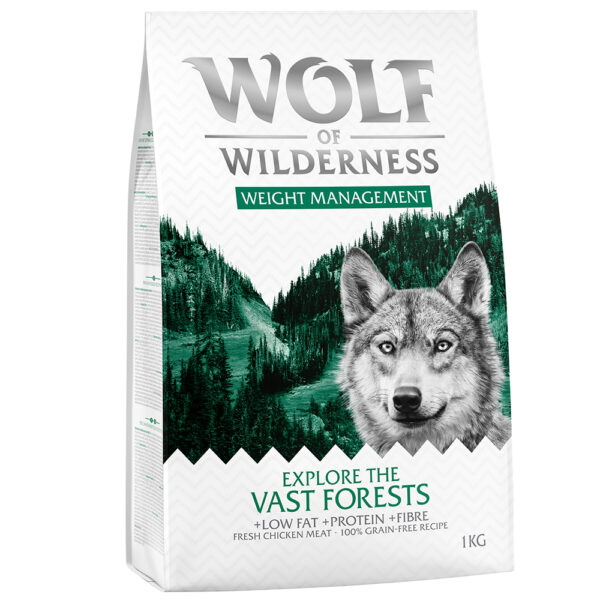 Wolf of Wilderness "Explore The Vast Forests" - Weight Management - 5 x 1 kg