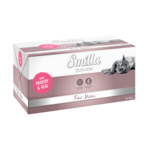 Smilla Fine Menu 24 x 100 g - Fjærkre & Kalv