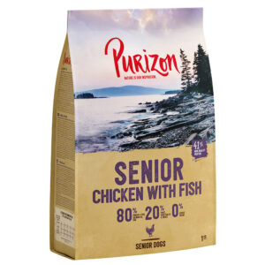 Purizon Senior Kylling med fisk - kornfri - 4 x 1 kg