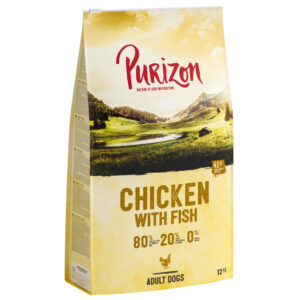 Purizon Kylling med fisk Adult - Kornfri - 12 kg