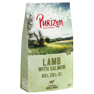 Purizon økonomipakke 2 x 12 kg - Classic: Adult lam med laks