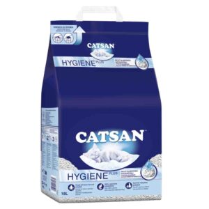 10% rabatt! Catsan kattesand - Hygiene plus (18 l)