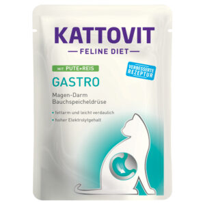 Kattovit Gastro porsjonsposer 6 x 85 g - Kalkun & ris