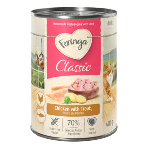 Feringa Classic Meat Menu 6 x 400 g - Kylling & Ørret