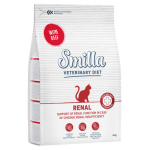 2 x 4 kg Smilla Veterinary Diet til en spesialpris! - Renal storfe