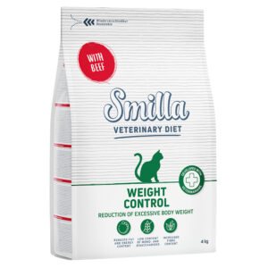 2 x 4 kg Smilla Veterinary Diet til en spesialpris! - Weight Control storfe