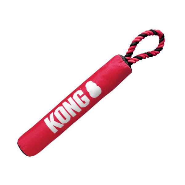 KONG Signature Stick med tau - ca. L 30 x Ø 5 cm