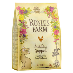 Rosie's Farm Adult Kylling med søtpotet - 5 x 2 kg