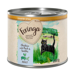 20 + 4 Feringa GRATIS Country Style Meny 24 x 200 g - Kylling