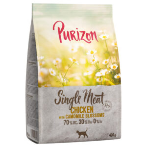 Purizon Single Meat kylling med kamilleblomster - 400 g