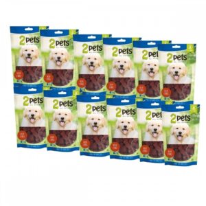 2Pets Cubes med Hjort  12x 100 g