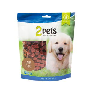 2Pets Cubes Hundegodteri med Lam (400 g)