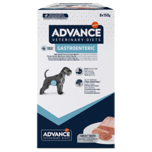 6 + 2 gratis! 8 x 150 g Advance Veterinary Diets - Gastroenteric