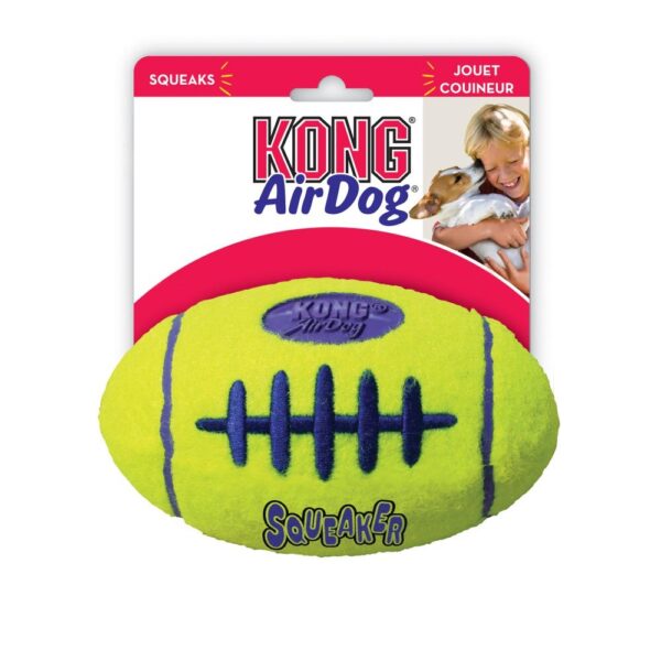 KONG Football Tennis med pipelyd - stor (19 cm x 10 cm)