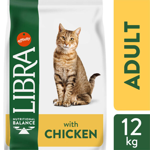 Affinity Libra Adult med kylling og ris til katter - 2 x 12 kg