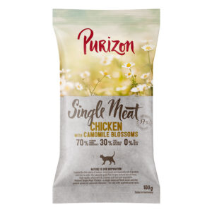 Purizon Single Meat kylling med kamilleblomster - 100g