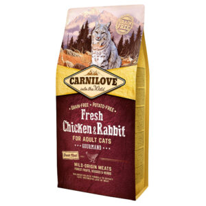 Carnilove Adult Cat Fersk kylling og kanin - Økonomipakke: 2 x 6 kg