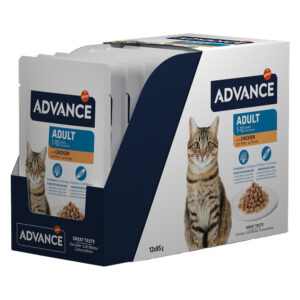 Advance Feline Adult kylling - 24 x 85 g