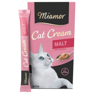 Miamor Cat Snack Malt-Cream - 6 x 15 g