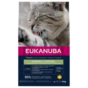 Eukanuba Hairball Control Adult - 10 kg