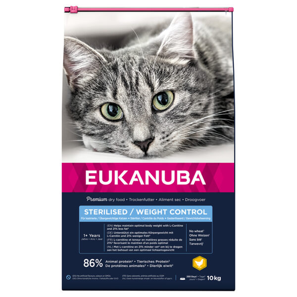 Eukanuba Sterilised / Weight Control Adult - 10 kg