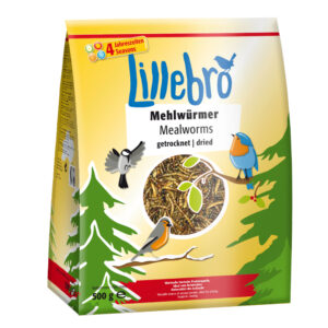 Lillebro tørkede melormer - Økonomipakke: 4 x 500g