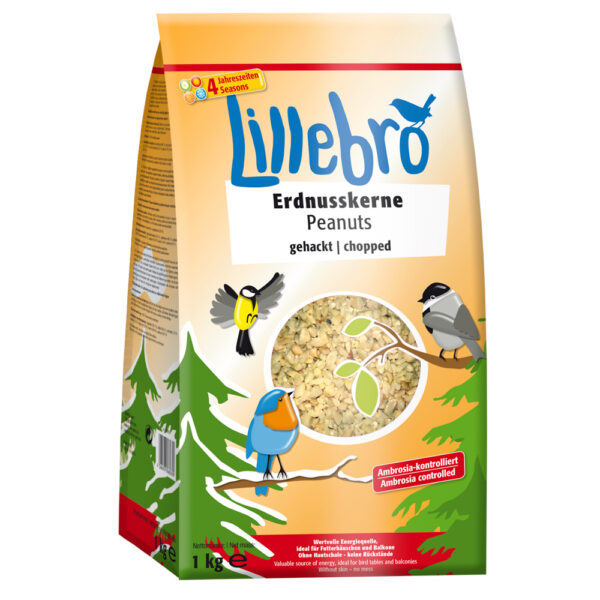 Lillebro hakkede peanøttkjerner - 3 kg