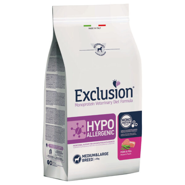 Exclusion Diet Hypoallergenic Svin & Erter - 12 kg