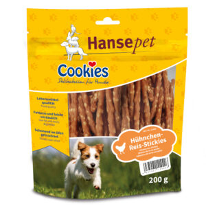 Cookies Delikatesse kylling & ris tyggepinner - 200 g