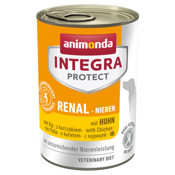 Animonda Integra Protect Nyre bokser - Kylling 6 x 400 g