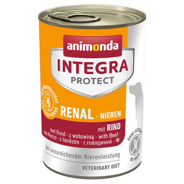 Animonda Integra Protect Nyre bokser - Storfekjøtt 24 x 400 g