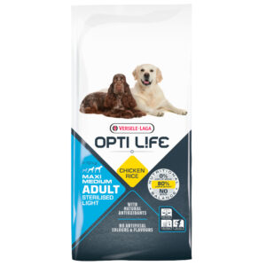 Opti Life Adult Sterilisert Light Medium & Maxi for hunder - 12