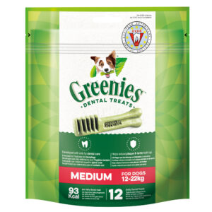 170 g / 340 g Greenies Tannpleie Tyggesnacks til spesialpris! - Medium (340 g)