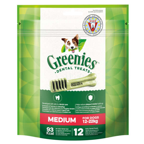 170 g / 340 g Greenies Tannpleie Tyggesnacks til spesialpris! - Medium (340 g)