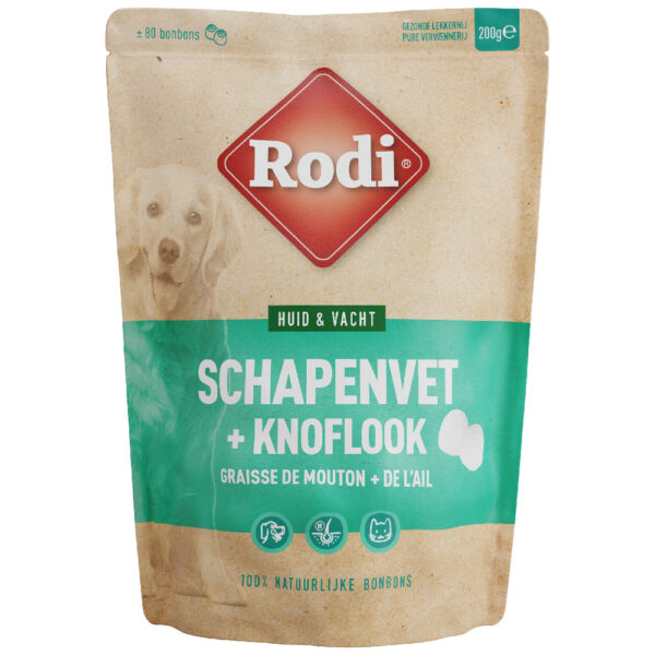 Rodi Exclusive Sauefett med hvitløk til hund - 2 x 200 g