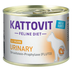 Kattovit Urinary (Struvittstein-diett) våtfôr - 6 x 185 g Kylling