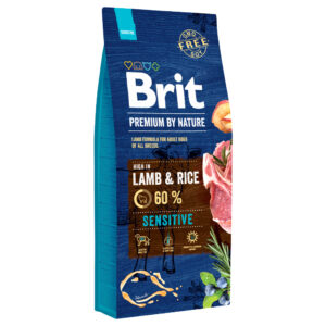 Brit Premium lam og ris - 15 kg