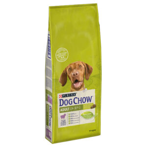 Purina Dog Chow Adult Lam & Ris - 14 kg