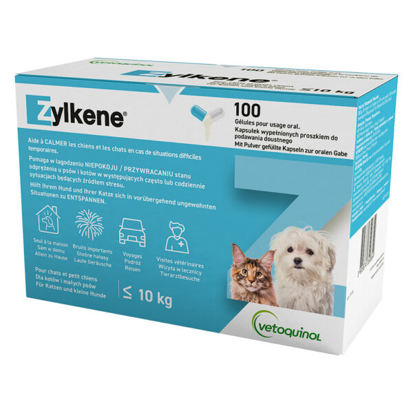 Zylkene Kapsler 75 mg Hund/Katt < 10 kg - 100 stk