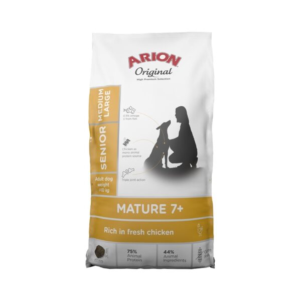 Arion Original Dog Mature 7+ Medium & Large 12 kg