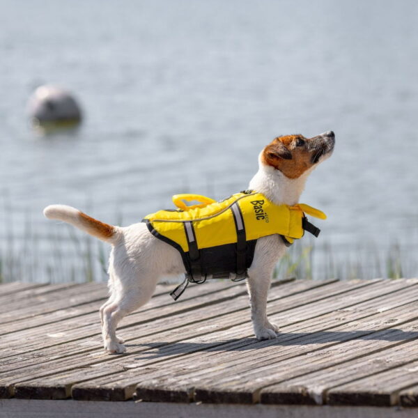 Basic Eco Redningsvest hund Gul (L)