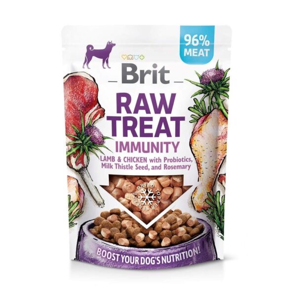 Brit Care Raw Treat Dog Immunity Chicken