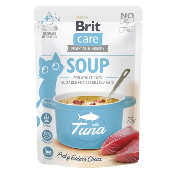 Brit Care Cat Soup Tonfisk 75 g