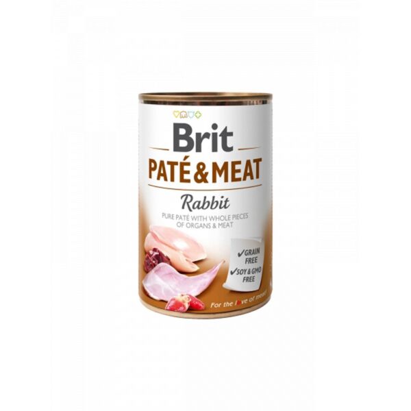 Brit Paté & Meat Rabbit 400 g