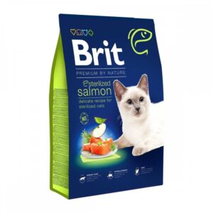 Brit Premium By Nature Cat Sterilized Salmon (1