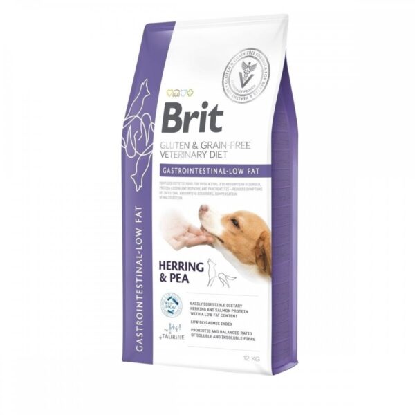 Brit Veterinary Diets Dog Grain Free Gastrointestinal-Low fat (12 kg)