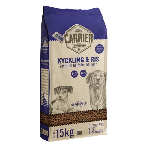 Carrier Kylling & Ris (15 kg)