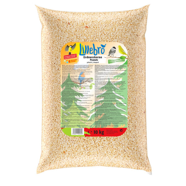 Lillebro hakkede peanøttkjerner - 2 x 10 kg